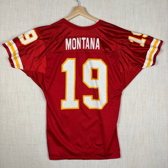 Wilson Other - Vintage Joe Montana Kansas City Chiefs Wilson NFL #19 Medium Football Jersey